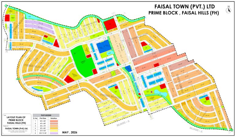Faisal hills prime block master plan