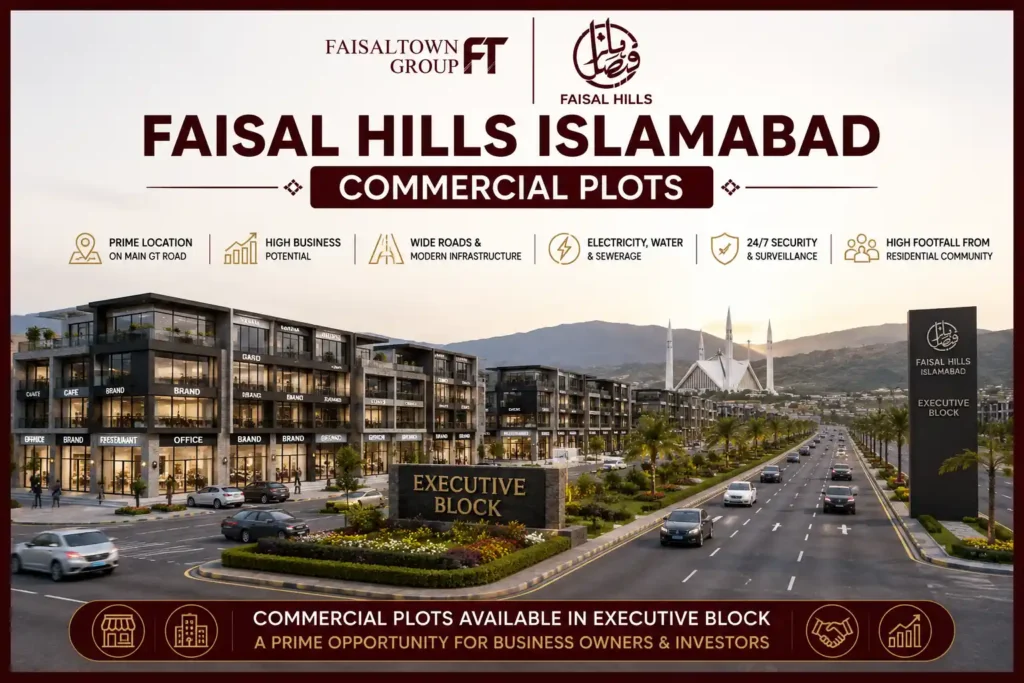 Faisal hills Commercial Plots